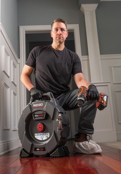 RIDGID Flexshaft csőfalmaró gép