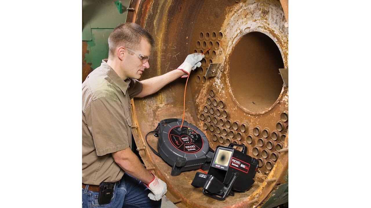 RIDGID MicroReel vizsgálókamera
